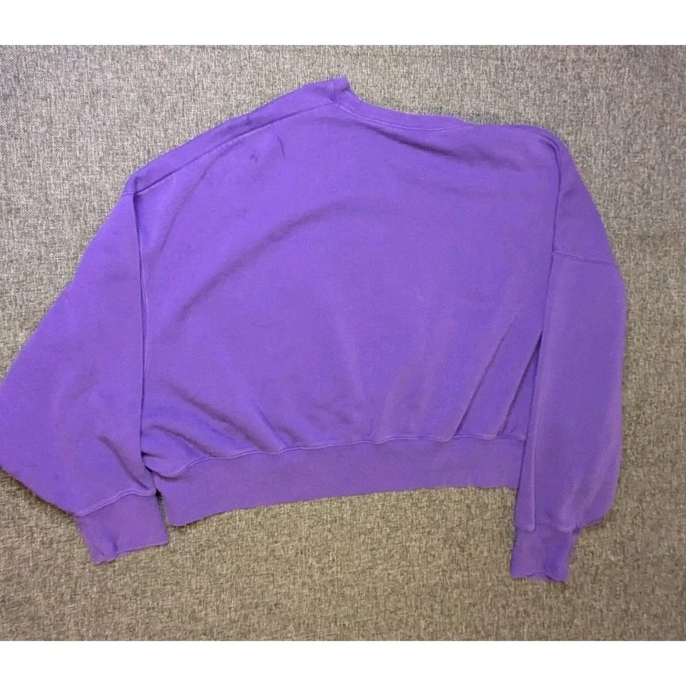 Minnesota Vikings Nike‎ Sweatshirt Women's XL Purple NFL Football Short Jacket